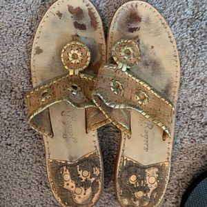 Lightly worn jack rogers
